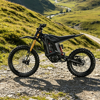 Moto électrique Arctic Leopard Clouded XE PRO S 200 mm avec amortisseur arrière multilink et puissance de pointe de 20 kW