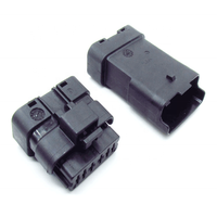 Connecteur automobile étanche en plastique Sicma FCI 6 broches mâle et femelle pour Citroën Peugeot Renault 211PC069S0049