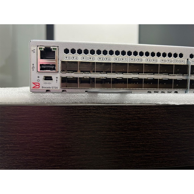 BR-G720-24-32G-F New Brocade G720 64-Port 64Gb Fibre Channel SAN Switch 1 Year Warranty 7.73kg