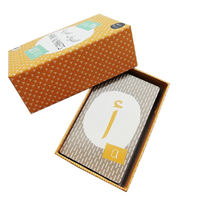 Juego de memoria personalizado para niños, tarjetas coleccionables Flash, material de papel duradero para diversión, juego de naipes