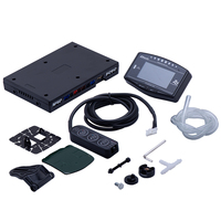Indicador lcd automático, medidor de temperatura de aceite y agua, pantalla Digital df101 DC12, df ZD