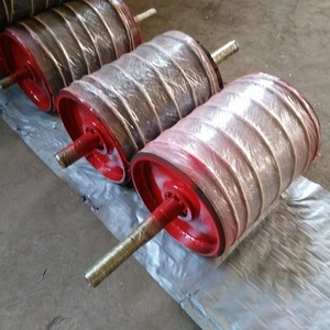 630Mm Đường Kính Cao Su Bao Gồm Ống Thép Điều Khiển Trống Ròng Rọc - Product Image 3