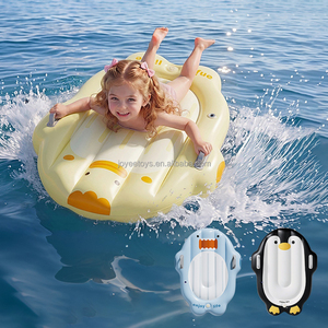 Planche de <span class=keywords><strong>surf</strong></span> gonflable Joyee, nouveau design, mignonne, en forme de requin, de canard ou de <span class=keywords><strong>pingouin</strong></span>, portable, de haute qualité, pour enfants, pour les sports nautiques d'été - Product Image 4