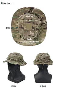 หมวกบอนนี่ทรงสั้นลายพรางมัลติแคม Emersongear สำหรับการรบและการใช้งานทางยุทธวิธี - Product Image 3