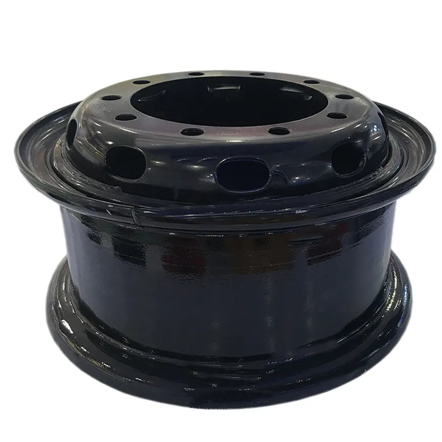 Jantes de camion en gros 8.5-20 8.5-24 tube 20 pouces roues de camion pour pneu 1200R20 1200R24