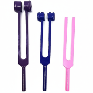 Ensemble de diapason professionnel C128HZ Instrument médical manuel pour examen avec échelle pour examens médicaux - Product Image 1