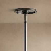 Suspension linéaire industrielle minimaliste moderne américaine, lustre conique style ferme pour salle à manger, chambre, comptoir de bar