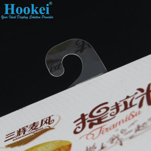 J <b>Hook</b> Hang Tab Hole Self Adhesive Hanging Tabs Heavy Duty Plastic Hang Tags <b>Hook</b> for Store Retail <b>Display</b> - Product Image 3