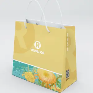 Gift Paper Luxury Logo Shopping Bag