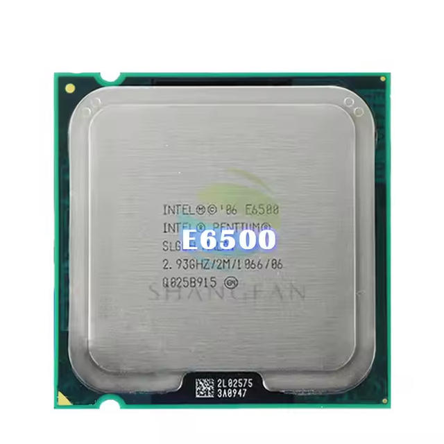 For Intel Pentium E6500 Dual Core CPU (2.93GHz,2M,1066MHz,775pin,45nm Processor