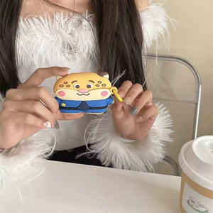 Venta al por mayor Animal Tiger auriculares <span class=keywords><strong>funda</strong></span> de silicona suave con gancho <span class=keywords><strong>Funda</strong></span> para <span class=keywords><strong>Airpods</strong></span> 2 para <span class=keywords><strong>Apple</strong></span> Airpod Pro2 <span class=keywords><strong>3</strong></span> para <span class=keywords><strong>AirPods</strong></span> 4 - Product Image 6