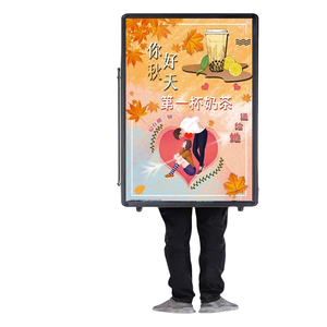 Portable 21.5 Inch LCD Backpack <b>Billboard</b> for Promotional Walking Sales - Product Image 4