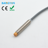 Capteur de Proximité Inductif M8 DC 3 Fils 4mm Non Encastré 12-24V Normalement Ouvert