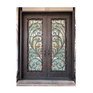 Donnez des coupons en espèces de 500 yuans, porte d'art en fer moderne de style nouveau - Product Image 6