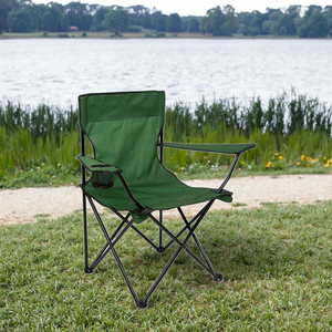 Ultra-Light Modern Aluminum Portable Single Seat Garden Outdoor Chair <b>Backrest</b> Foldable for Beach Camping Picnics Fishing Casual - Product Image 5