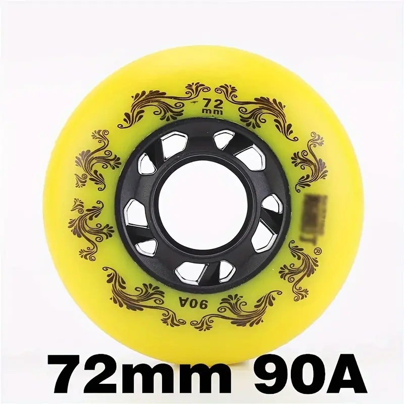 Jaune Diamètre 2.83 pouces (hors Roulements) 1pcs