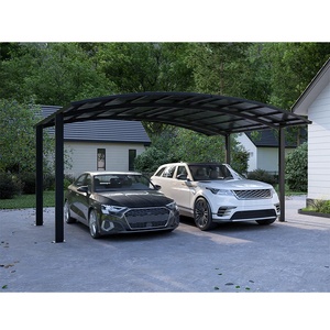 Auvent de jardin en tôle PC, pare-soleil en alliage d'aluminium, abri de voiture en tôle PC, abri de voiture extérieur pour parking - Product Image 6