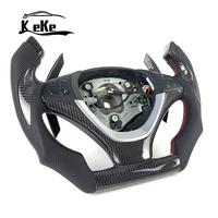 Volant de direction en fibre de carbone personnalisé pour BMW Série 3 E90 E91 E92 E93 M3 325i 330i 335i, style moderne, volant de course