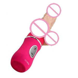 Jouet sexuel pénis énorme pour femme, gode télescopique et vibrateur automatique, gode, véritable <span class=keywords><strong>bite</strong></span>, sexe - Product Image 4