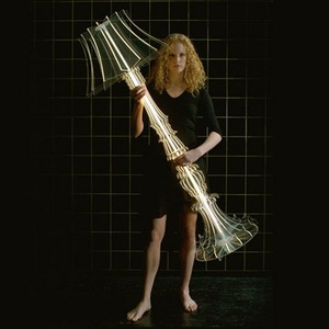 Lampe de sol en acrylique d'art moderne minimaliste français pour salon, canapé, lampe de table d'ambiance rose de luxe, décoration d'échantillon d'hôtel - Product Image 2