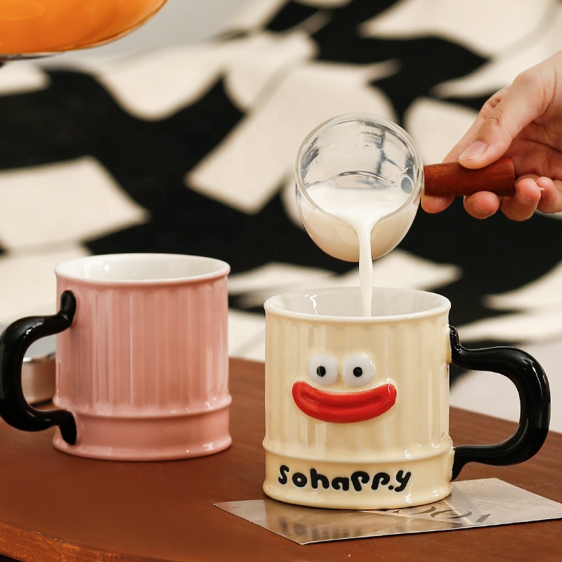 Funny Big Lips Ceramic Coffee Mug Personalized Cartoon Mugs with Lid|  Alibaba.com