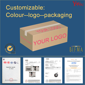 Sillas giratorias de cuero para oficina, cómodas y ajustables, venta al por mayor, color blanco - Product Image 5