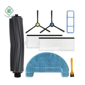 Rouleau bord latéral brosse filtre primaire vadrouille tissu adapté pour Polaris PVCR 0930 objectif intelligent Robot <span class=keywords><strong>aspirateur</strong></span> pièces de rechange - Product Image 1