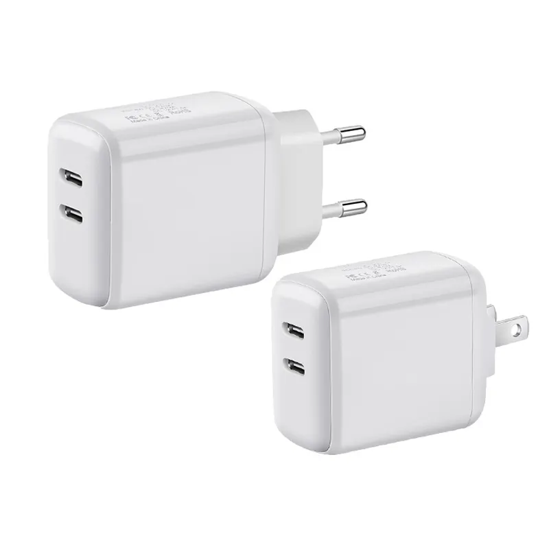 40W Dual USB C Charger for iPhone 14 pro max iPad Dropshipping Products 2022 Type C 20W Fast Charging Adapter Apple Accessories