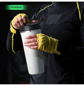 مخصص مزدوج الجدار معزول ، كوب بروتين شاكر للياقة البدنية يعمل في الهواء الطلق نشاط التخييم المباشر - Product Image 6