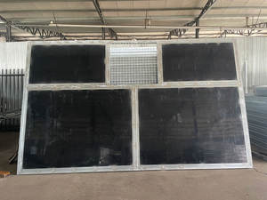 Panneaux en acier résistants faits sur commande d'écurie de cheval d'usine de la Chine avec la grange de porte à <span class=keywords><strong>vendre</strong></span> - Product Image 3