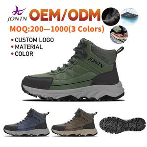Botas Montana Clásicas con Suela de Goma, Horma Estrecha, Especiales para Caminar, Excursionistas, Impermeables, Transpirables, para Hombre y Mujer - Product Image 1