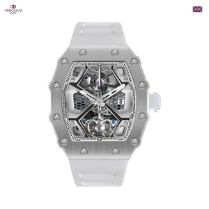 Montre pour homme Rich Time de forme tonneau, vente en gros d'usine, montre automatique pour homme, bracelets de montre pour homme, montre de luxe pour homme - Product Image 4