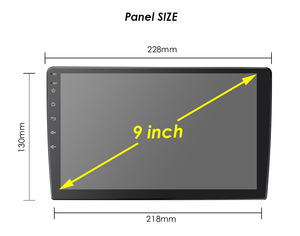 Electronique Auto Universel Wifi Et Bt Gps Écran Tactile Radio 9 Pouces Android Lecteur Dvd <span class=keywords><strong>Voiture</strong></span> - Product Image 3