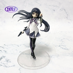 Puella Magi Madoka Magica Figuras Homura <span class=keywords><strong>Akemi</strong></span> Madoka Kaname Magia Record Anime Versión de película coleccionable Linda estatua de chica de Anime - Product Image 2