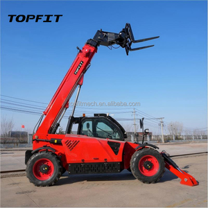 Cargador telescópico de 3 etapas con motor Yuchai de 91KW, capacidad de cazo de 1m³, alta eficiencia, cámaras de respaldo delanteras/traseras, 4WD - Product Image 6