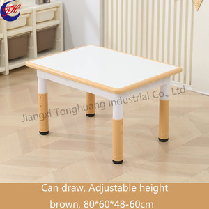 Thoải Mái Có Thể Điều Chỉnh Doodling Bảng Và Ghế Đặt Cho Trẻ Em Trong Trường Học Thiết Kế Hiện Đại Cho Bản Vẽ Ăn Học Tập Và Chơi - Product Image 6