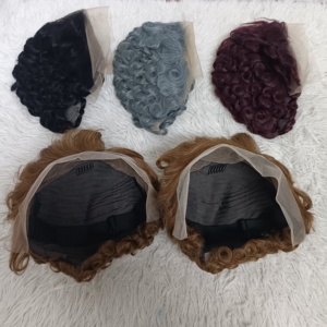 14.8$ Promotion Chioma Hair <b>Wigs</b> Pixie Short Cut <b>Wigs</b> 13x4 Lace Full Frontal 100% Human Hair <b>Wigs</b> Wholesale For Black Woman 120g - Product Image 3