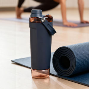 Botella de Agua Fría de Acero Inoxidable con Aislamiento al Vacío de Doble Pared Moderna de 20 oz con Logotipo Personalizado al por Mayor, para Gimnasio, Fitness, Entrenamiento - Product Image 6