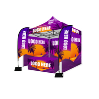 4x4m 13x13ft Markenlogo-Anpassung Dachüberdachung Wasserabweisendes Hochleistungs-Aluminiumgestell Stabiler Pavillon für Outdoor-Veranstaltungen
