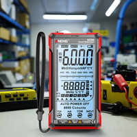 622A 682 Large LCD Digital Rechargeable Multimeter 6000 Count Ohm Diode Tester Electrician Tools