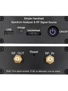 Analyseur de spectre portable ZQ6 avec générateur de suivi et source de signal, écran tactile industriel de 4,3 pouces, 6 GHz L754 - Product Image 3