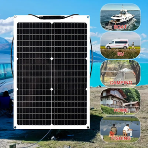 Panneau solaire flexible monocristallin 20W, efficacité 19,5%, pour banques d'alimentation/portables de camping/extérieur, situations d'urgence APH-P - Product Image 3