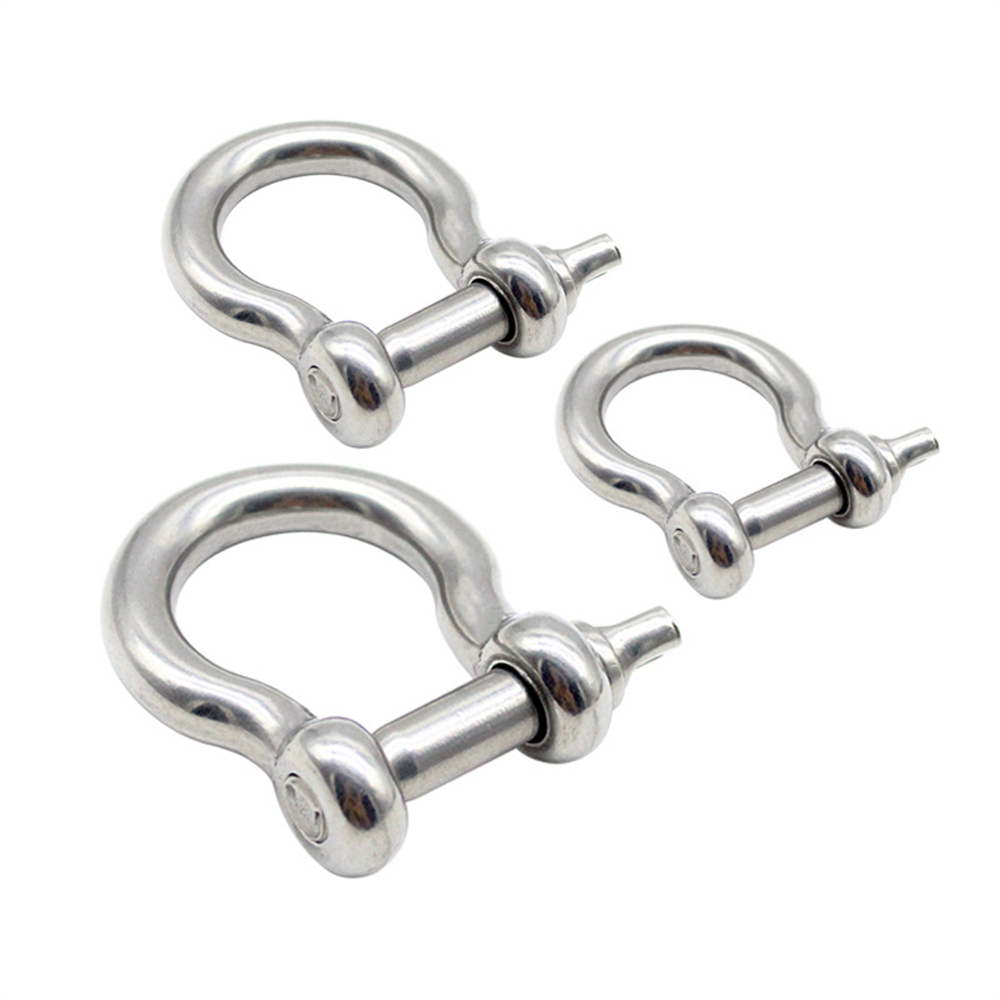 Lot 3 Manilles En Acier Inoxydable 304 M10 - Robustes Et Antirouille Pour Levage Et Marine