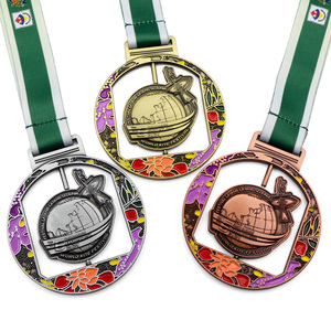 Luxury 3D Design <b>Medal</b> with Metal Embossing and Engraving - Product Image 1