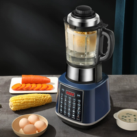 Blender listrik dapur profesional, Blender prosesor makanan, pemanas vakum, 1,75l 1100W, rumah tangga