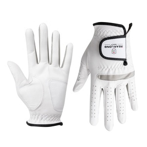 Gants <span class=keywords><strong>de</strong></span> golf en <span class=keywords><strong>cuir</strong></span> Cabretta <span class=keywords><strong>de</strong></span> qualité supérieure avec logo personnalisé pour hommes, pour les sports et les activités <span class=keywords><strong>de</strong></span> plein air - Product Image 1