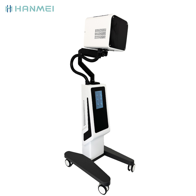 Vertical Terahertz Device with 2.45GHz Gyromagnetic Rotation & Mechanical Arm, 360 Universal Wheels Floor Stand Wellness Machine