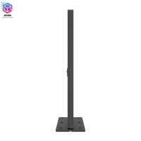 Layar LCD Digital Signage 75 Inci untuk Iklan Luar Ruangan, Tipe Standing, Vertikal, Elektronik, Totem Informasi, Kios