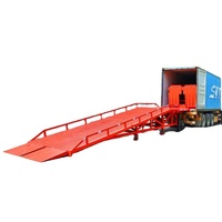 Rampe de quai robuste de 8 tonnes, 11,3 m, 2,1 m, rampe de chargement de camions, rampe de chargement/déchargement de conteneurs, rampe de chantier