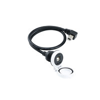 Adaptador de Conector Tipo B, Cable IP65/67 de 0.3M, 0.5M, 1M, Convertidor Circular de Cobre y Nylon con Base Hembra y Cubierta Antipolvo